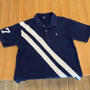 Navy Blue Ralph Lauren Polo Shirt sz L